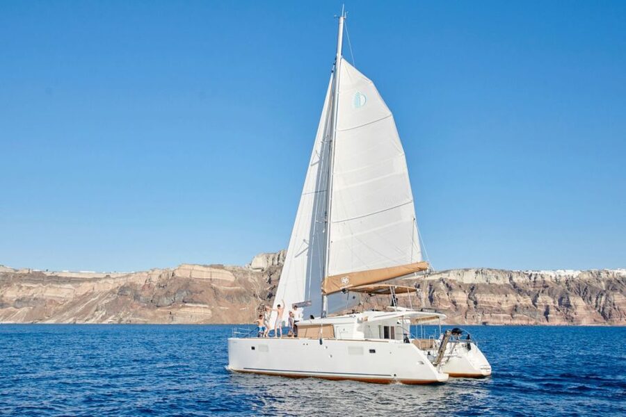 Santorini Gold Catamaran Cruise with Snorkel, BBQ & Open Bar - Comfort, service, and practical details