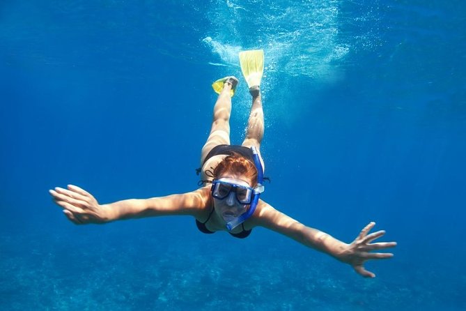 Santorini Luxury Catamaran Day Cruise with BBQ,drinks,transfer - Red Beach closes the swimming schedule