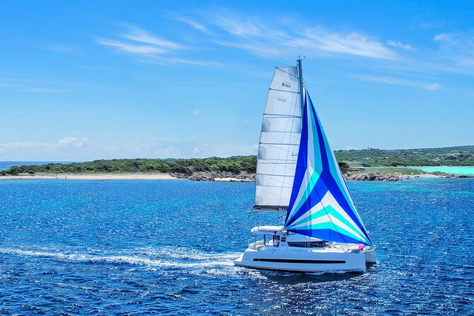 Santorini Luxury Catamaran Private Cruise - The volcanic islands and warm Hot Springs