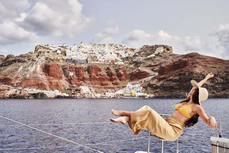Santorini: Majestic Catamaran Cruise with Meal and Drinks - Is $159 good value for Santorini?