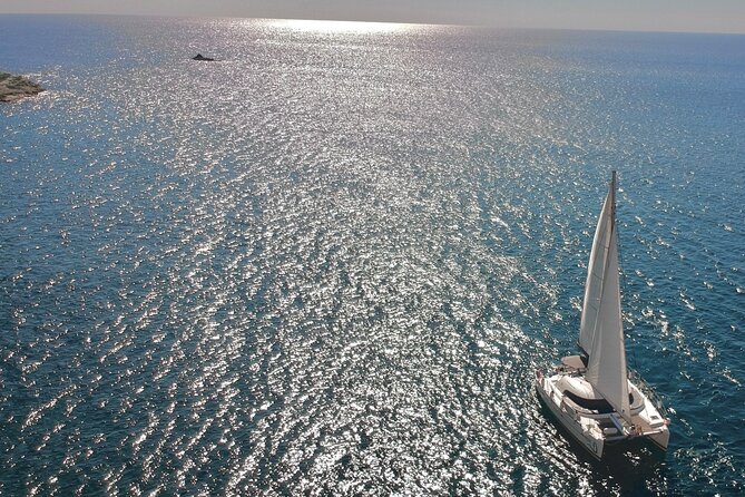 Santorini: Private All-In Catamaran Cruise (Food&Drinks) - Setting out from Vlychada Port