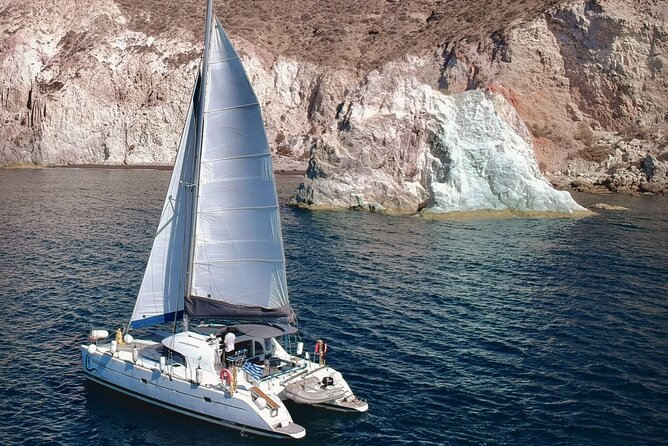 Santorini: Private All-In Catamaran Cruise (Food&Drinks) - Timing, weather, and comfort