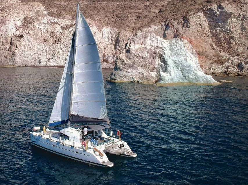 Santorini: Private All-In Catamaran Cruise, with Food|Drinks - Why a private catamaran makes sense in Santorini