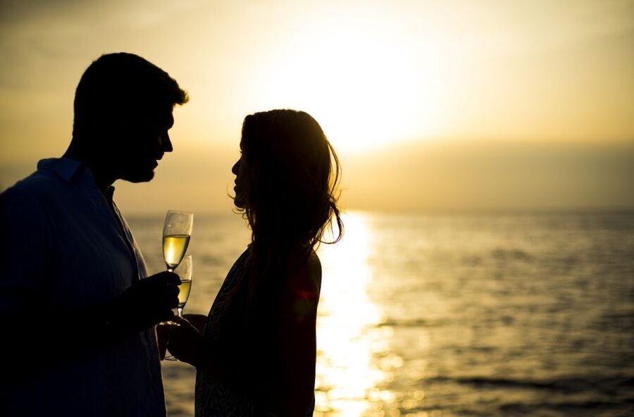 Santorini: Private Catamaran Cruise with BBQ Meal and Drinks - The crew and the feel onboard
