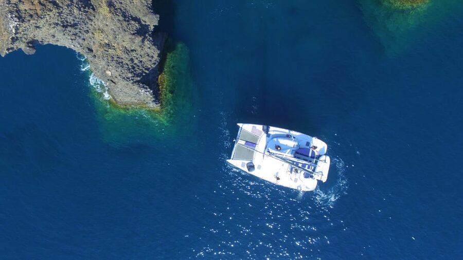 Santorini: Private Catamaran Cruise with Food & Drinks - What the $990 price really buys