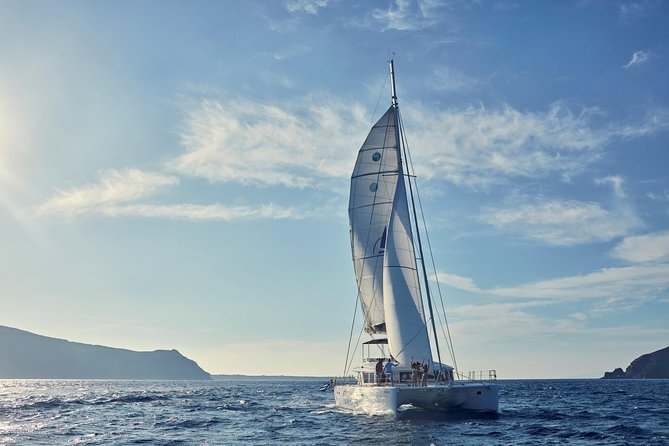 Santorini Sunset Luxury Sailing Catamaran Cruise with BBQ, drinks, transfer - Who will enjoy this catamaran cruise most