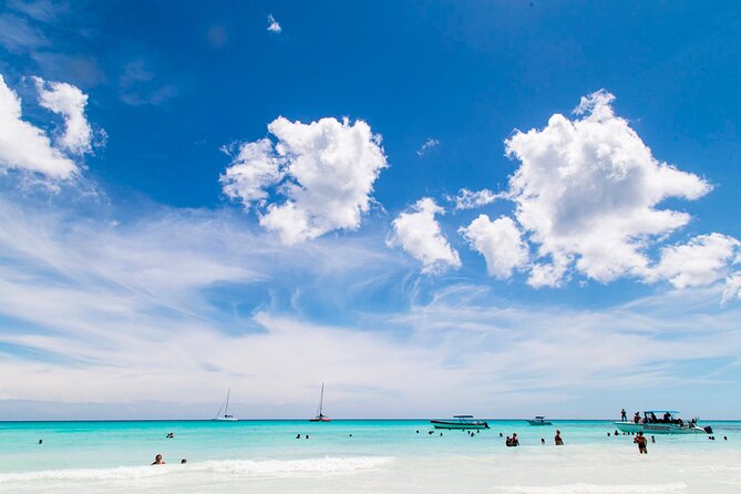 Saona Catamaran Cruise with Lunch and Natural Swimming Pool - Dominican lunch and drinks are useful, not luxurious