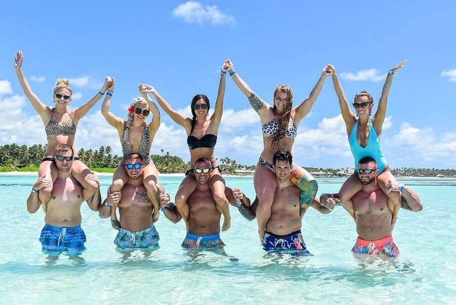 Saona Exclusive Catamaran – Small Group Experience - Sailing toward Saona Island