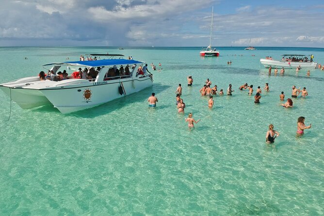 Saona Island Catamaran Adventure with Free Food and Transportation - What the $70 price really covers