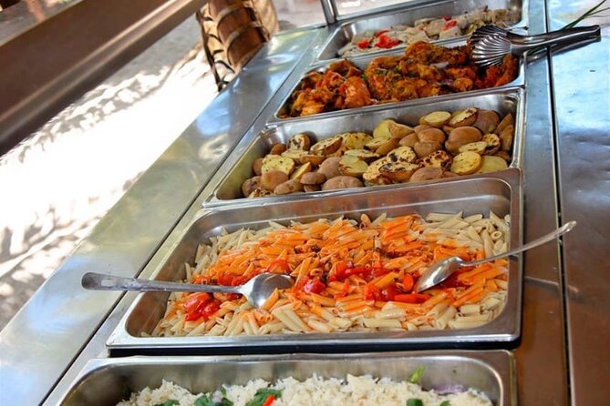 Saona Island Catamaran For Small Group Hotel Pick Food Drink - Lunch and drinks make the $96.11 price easier to judge