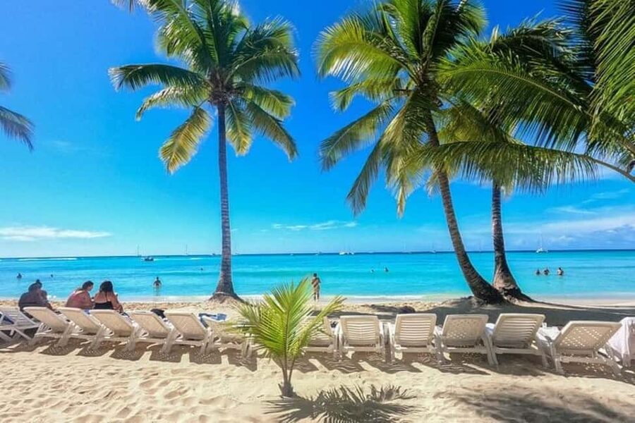 Saona Island: Catamaran/Speedboat Tour to a Dream Beach - The natural pool and its giant starfish