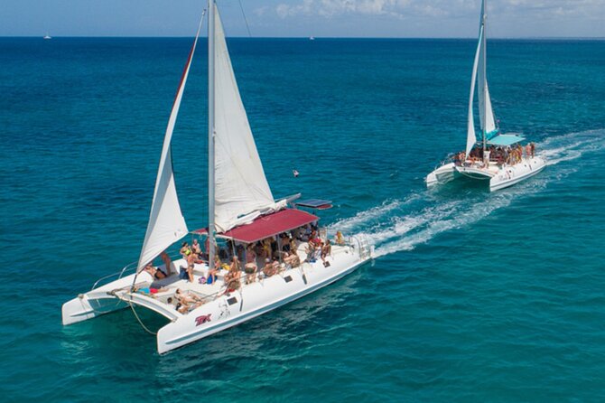 Saône Island from Punta Cana Catamaran, Natural Pool and Lunch - Service can vary, so use practical safeguards