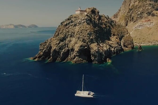 Saranda Catamaran VIP to Krorez and Kakome Beach with Lunch - Qefal Beach and the final swim
