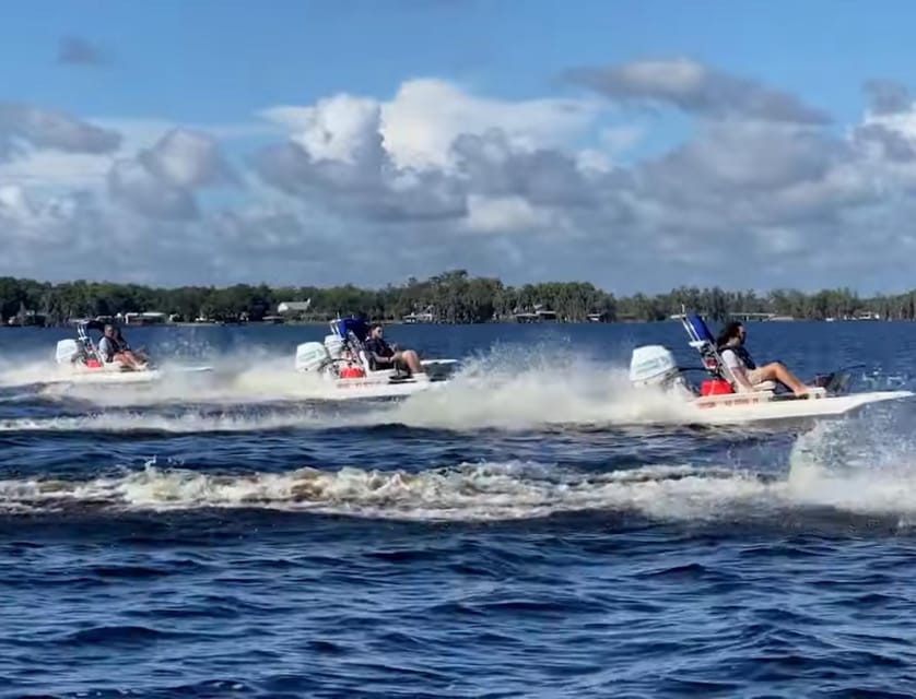 Sarasota: Island Adventures & Catamaran Speedboat Tour - Key points to know before you book