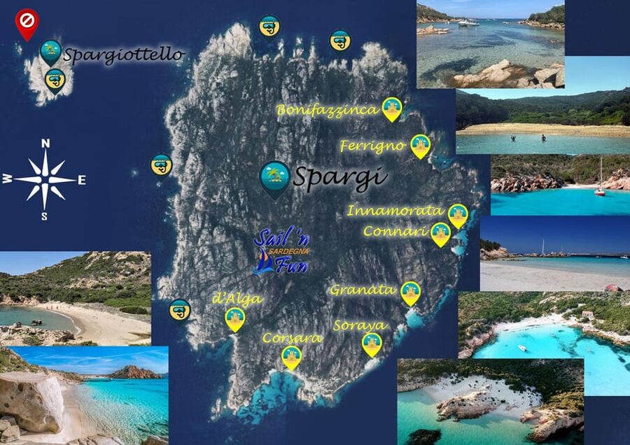 Sardinia: La Maddalena/Palau Catamaran Day Trip with Lunch - Santa Maria and Razzoli when the sea cooperates