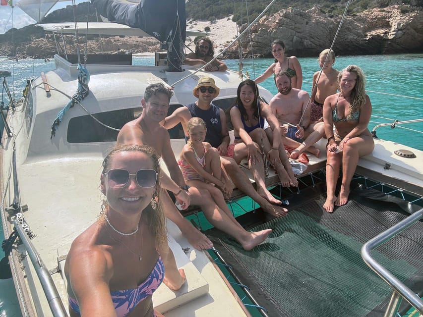 Sardinia: La Maddalena/Palau Catamaran Day Trip with Lunch - Timing, languages, and cancellation flexibility