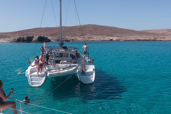 Semi Private Cruise with luxury Catamaran in Delos and Rhenia islands - What this five-hour Mykonos cruise is really about