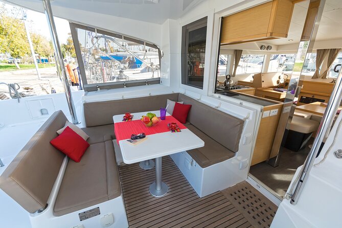 Semi Private Cruise with luxury Catamaran in Delos and Rhenia islands - Baos Island and its pirate stories