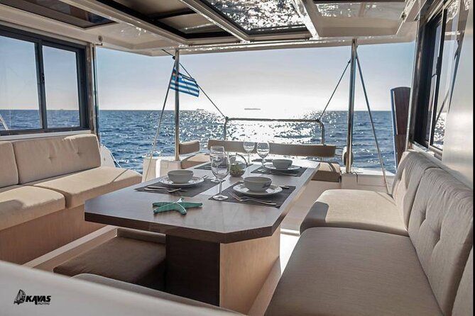 Semi Private trips Catamaran Bali from Sfakia - Marmara Beach: two hours on marble sand