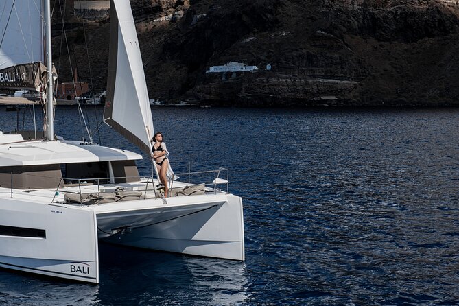 Shared Catamaran Half Day Cruise in Santorini - Why a catamaran is a smart way to see Santorini
