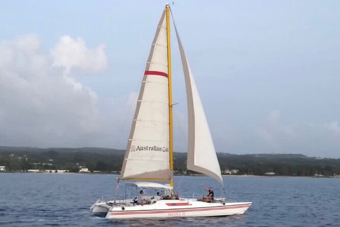 Shasa Catamaran Cruises Limited Numbers 3 Hour Sail and Snorkel - Setting sail from The Sandpiper in Holetown