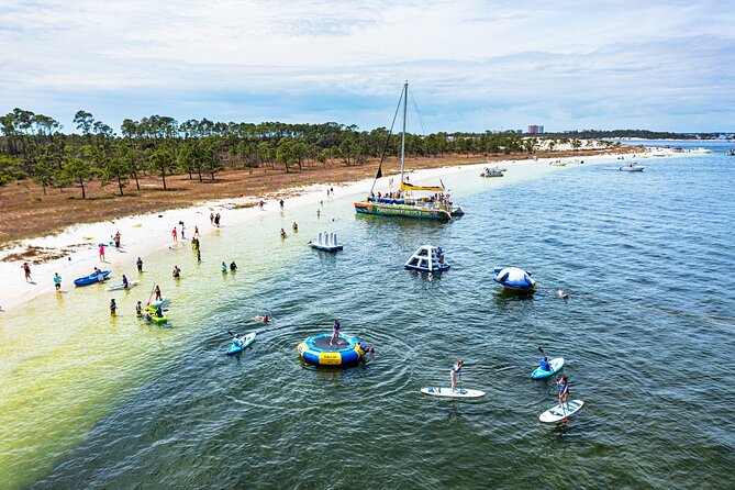 Shell Island Inflatable Adventure Park & Dolphin Sightseeing Tour - Quick facts that matter