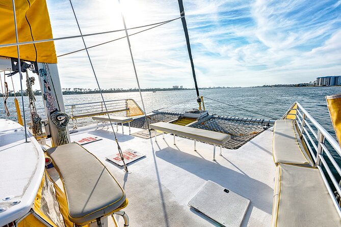 Shell Island Inflatable Adventure Park & Dolphin Sightseeing Tour - Who should book this catamaran adventure?
