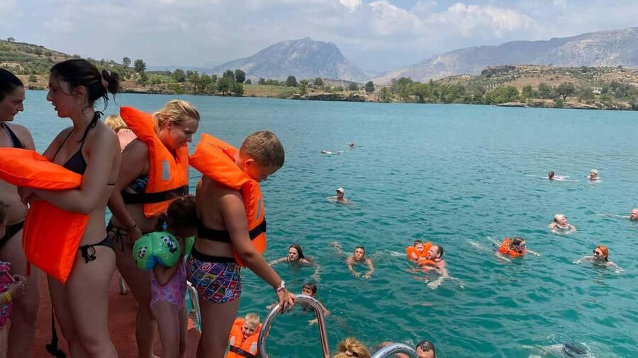 Side: Guided Tour and Electric Catamaran Cruise, Waterfall - What the $30 price really covers