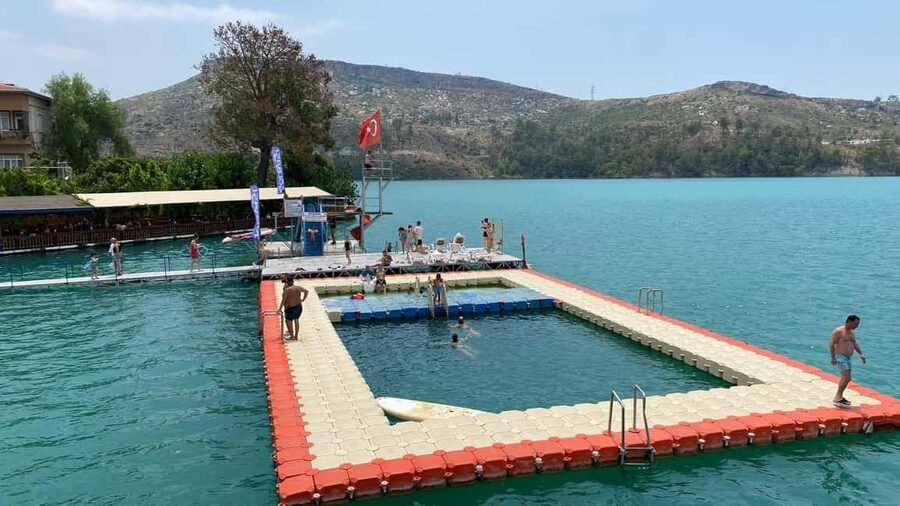 Side: Guided Tour and Electric Catamaran Cruise, Waterfall - Lunch at Gölbaşı Restaurant