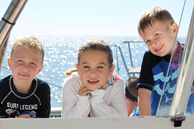 Sightseeing and Sunset Catamaran Sailing Excursion - The swimming and shelling stop