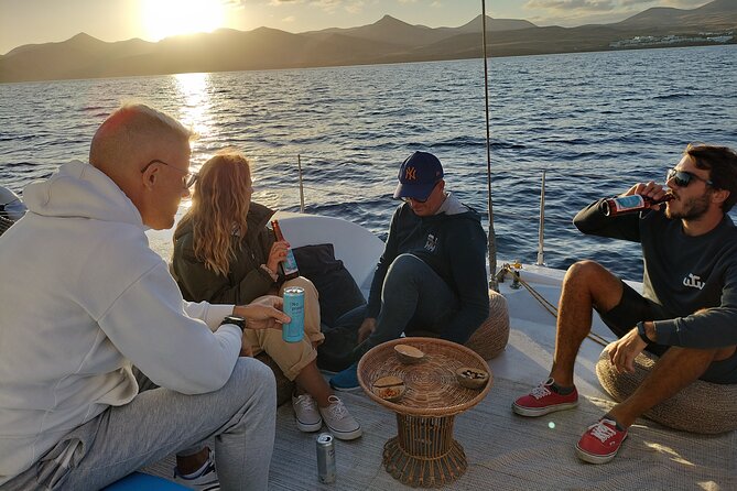 Small Group Dolphin Sunset Tour on Electric Catamaran Lanzarote - What the crew adds to the trip