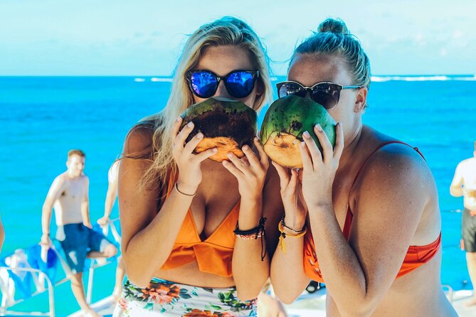 Snorkeling and Swimming on a Caribbean Cruise by Sharky Catamarans - Why the small group changes the feel