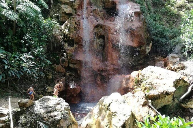 Soufriere Catamaran Excursion & Sapphire Falls Hike - The Pitons from the catamaran