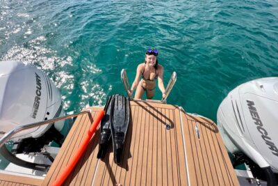 St. John Luxury Catamaran Turtle Snorkel and Cays Full Day