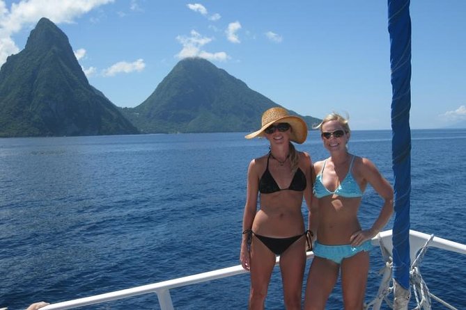 St Lucia Catamaran Day Sailing and Sightseeing Tour - Starting from Castries or Rodney Bay