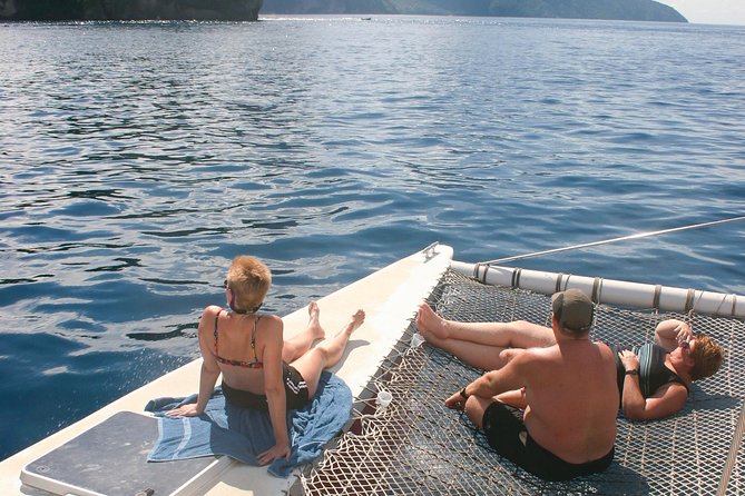 St Lucia Catamaran Day Sailing and Sightseeing Tour - Swimming and snorkeling at Anse Cochon