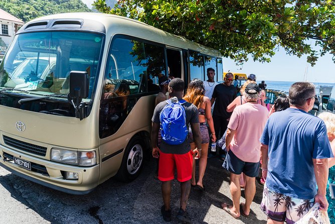 St Lucia Full-Day Catamaran Sightseeing Cruise With Snorkeling - Anse Cochon snorkeling and swimming