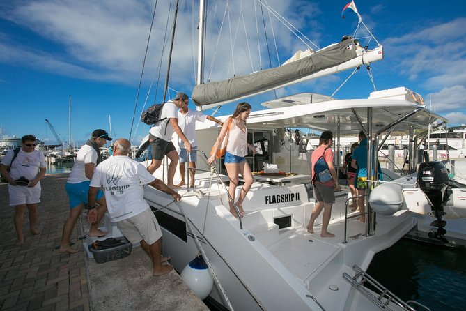 St Maarten Luxury Catamaran Full-Day Group Charter - How the price compares with a basic boat trip