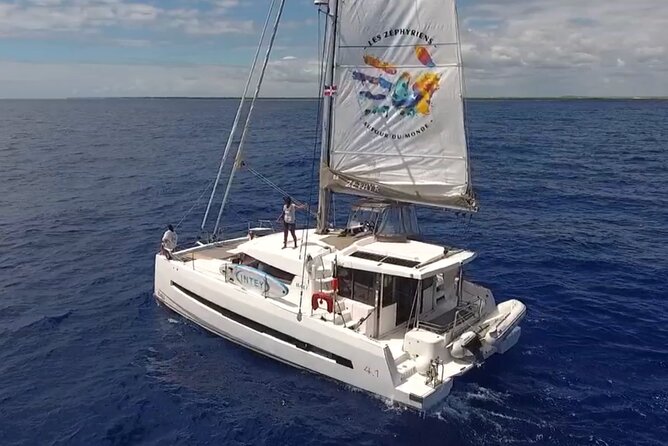 St Martin Gd-Case: Private day in all inclusive catamaran - A catamaran built for both sailing and lounging