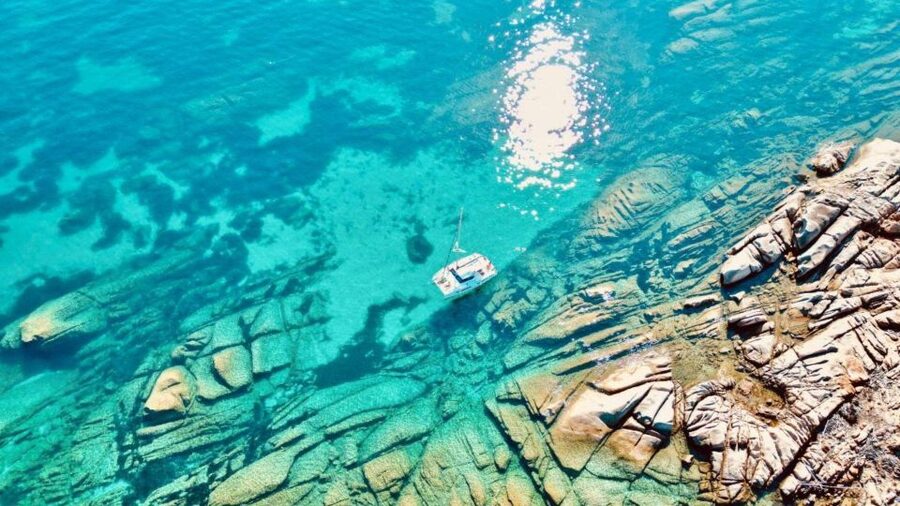 Stintino: Catamaran excursion in the Gulf of Asinara - What you actually eat and drink on board
