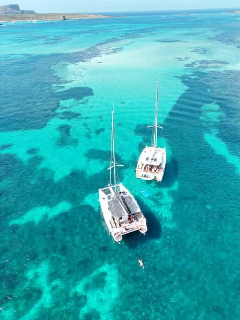 Stintino: full day tour catamaran Asinara Island - The first cove and the Sardinian aperitif