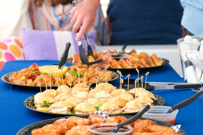 Sunday Mimosa Bar Catamaran Sail with Mini Brunch Bites - What the $57 price really covers