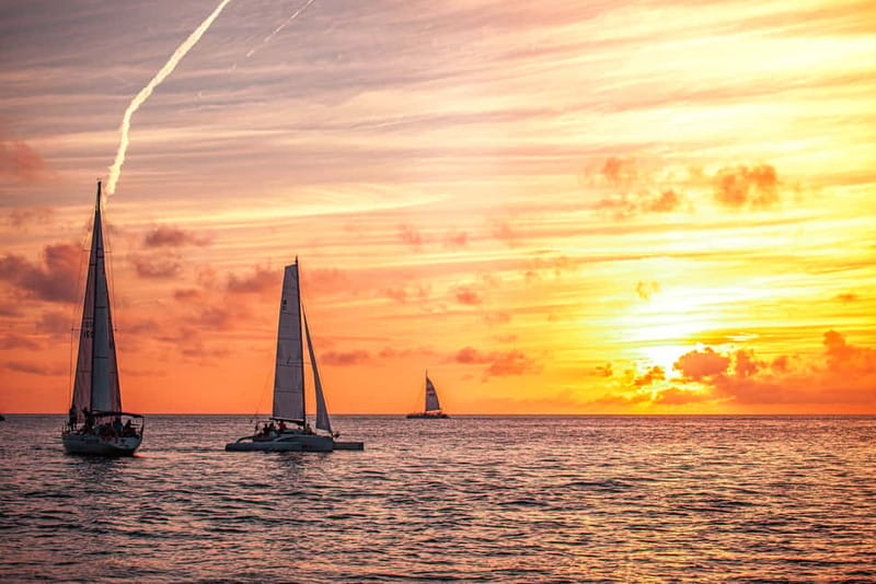 Sunny Beach: Sunset Catamaran Cruise with Dinner & Prosecco - Sailing past Old Nessebar before sunset
