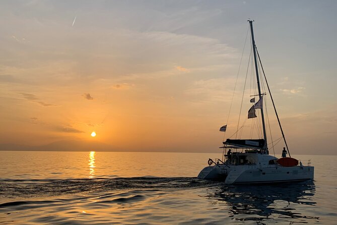 Sunset Cruise in Corfu Old Town on a luxury Catamaran - Meeting at Gouvia Marina