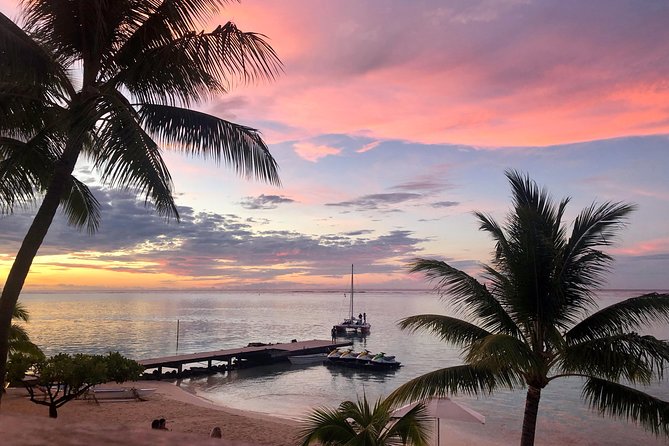 Sunset Cruise : Moorea Sailing on a Catamaran named Taboo - The sunset depends on the weather
