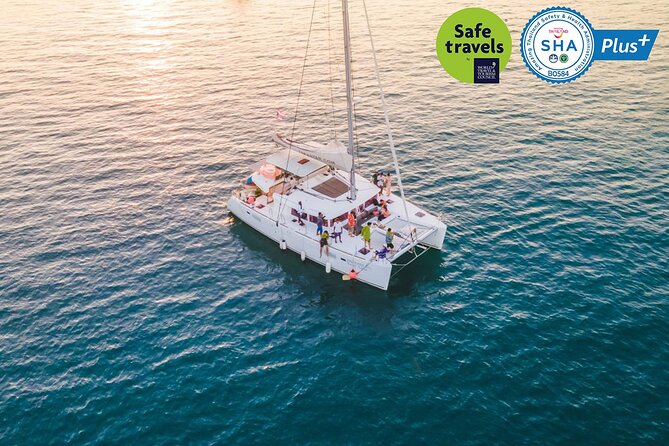 Sunset Cruise to Koh Hey in Phuket by Sailing Catamaran - The catamaran ride to Coral Island