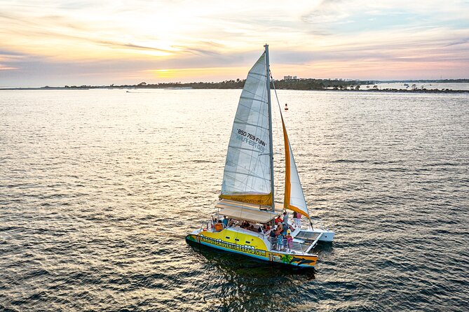 Sunset Dolphin Sail Aboard the Footloose Catamaran - The crew is a real part of the experience