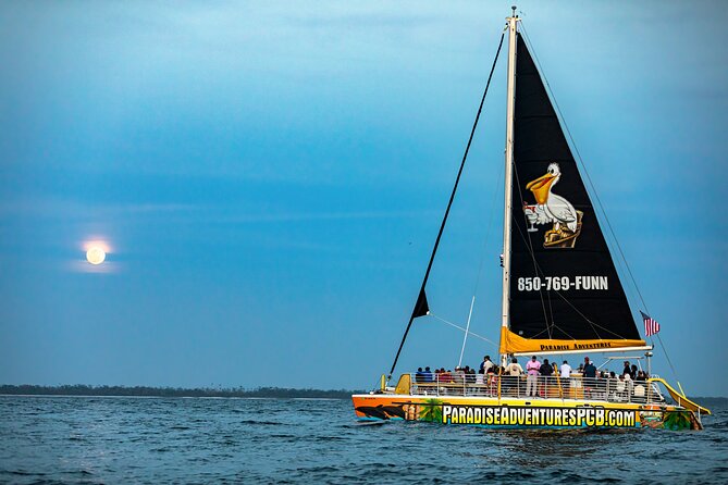 Sunset Dolphin Sail Aboard the Privateer Catamaran - Setting sail from the Privateer dock