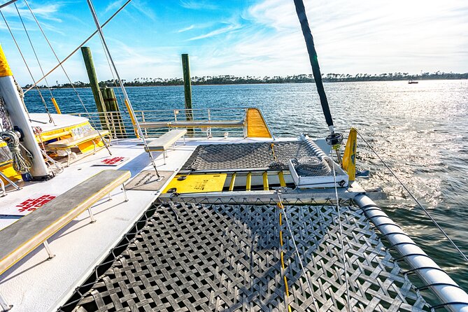Sunset Dolphin Sail Aboard the Privateer Catamaran - Seating, comfort, and the practical tradeoffs