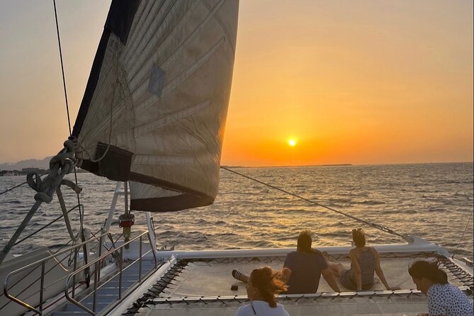 Sunset in Catamaran from Calpe or Altea - The sunset pause and included cava